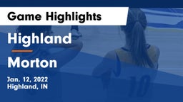 Highland  vs Morton  Game Highlights - Jan. 12, 2022