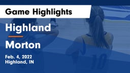 Highland  vs Morton  Game Highlights - Feb. 4, 2022