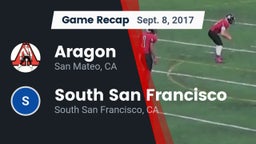 Recap: Aragon  vs. South San Francisco  2017