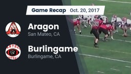 Recap: Aragon  vs. Burlingame  2017