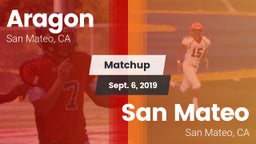 Matchup: Aragon  vs. San Mateo  2019