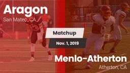 Matchup: Aragon  vs. Menlo-Atherton  2019