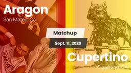 Matchup: Aragon  vs. Cupertino  2020