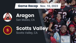 Recap: Aragon  vs. Scotts Valley  2023