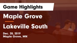 Maple Grove  vs Lakeville South  Game Highlights - Dec. 28, 2019