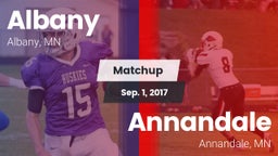 Matchup: Albany  vs. Annandale  2017