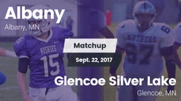 Matchup: Albany  vs. Glencoe Silver Lake  2017