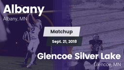 Matchup: Albany  vs. Glencoe Silver Lake  2018