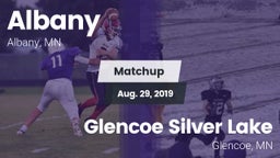 Matchup: Albany  vs. Glencoe Silver Lake  2019