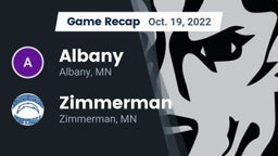 Recap: Albany  vs. Zimmerman  2022