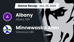 Recap: Albany  vs. Minnewaska Area  2022