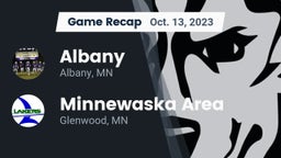 Recap: Albany  vs. Minnewaska Area  2023