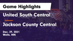 United South Central  vs Jackson County Central  Game Highlights - Dec. 29, 2021
