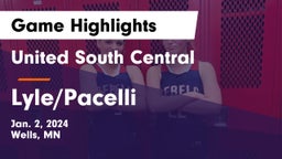 United South Central  vs Lyle/Pacelli  Game Highlights - Jan. 2, 2024