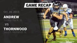 Recap: Andrew  vs. Thornwood  2015