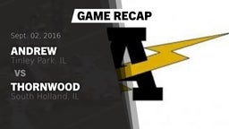 Recap: Andrew  vs. Thornwood  2016