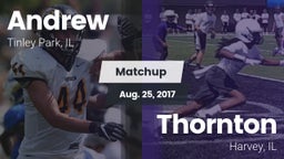 Matchup: Andrew  vs. Thornton  2017