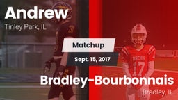 Matchup: Andrew  vs. Bradley-Bourbonnais  2017