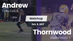 Matchup: Andrew  vs. Thornwood  2017