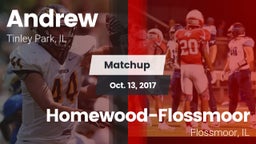 Matchup: Andrew  vs. Homewood-Flossmoor  2017