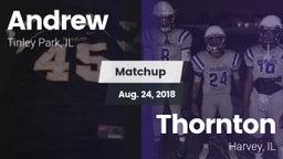 Matchup: Andrew  vs. Thornton  2018