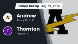 Recap: Andrew  vs. Thornton  2018