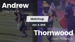 Matchup: Andrew  vs. Thornwood  2018