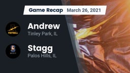 Recap: Andrew  vs. Stagg  2021