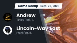 Recap: Andrew  vs. Lincoln-Way East  2023