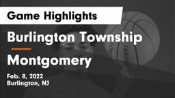 Burlington Township  vs Montgomery  Game Highlights - Feb. 8, 2022
