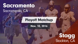Matchup: Sacramento High vs. Stagg  2016