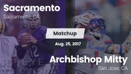 Matchup: Sacramento High vs. Archbishop Mitty  2017