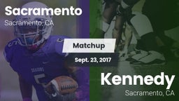 Matchup: Sacramento High vs. Kennedy  2017