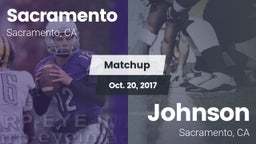 Matchup: Sacramento High vs. Johnson  2017