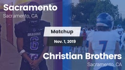 Matchup: Sacramento High vs. Christian Brothers  2019