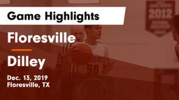 Floresville  vs Dilley  Game Highlights - Dec. 13, 2019