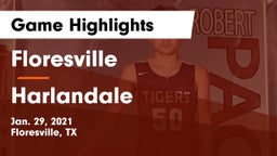 Floresville  vs Harlandale  Game Highlights - Jan. 29, 2021