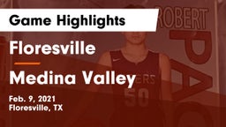 Floresville  vs Medina Valley  Game Highlights - Feb. 9, 2021