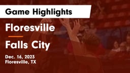 Floresville  vs Falls City  Game Highlights - Dec. 16, 2023