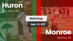 Matchup: Huron  vs. Monroe  2017