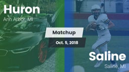 Matchup: Huron  vs. Saline  2018