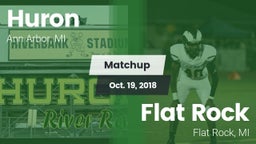 Matchup: Huron  vs. Flat Rock  2018