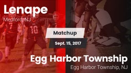 Matchup: Lenape  vs. Egg Harbor Township  2017