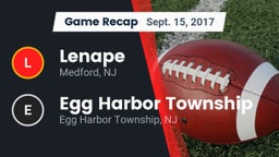 Recap: Lenape  vs. Egg Harbor Township  2017