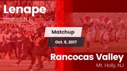 Matchup: Lenape  vs. Rancocas Valley  2017