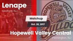 Matchup: Lenape  vs. Hopewell Valley Central  2017