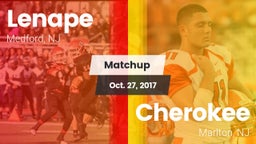 Matchup: Lenape  vs. Cherokee  2017