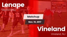 Matchup: Lenape  vs. Vineland  2017