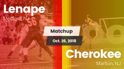 Matchup: Lenape  vs. Cherokee  2018