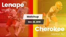 Matchup: Lenape  vs. Cherokee  2018